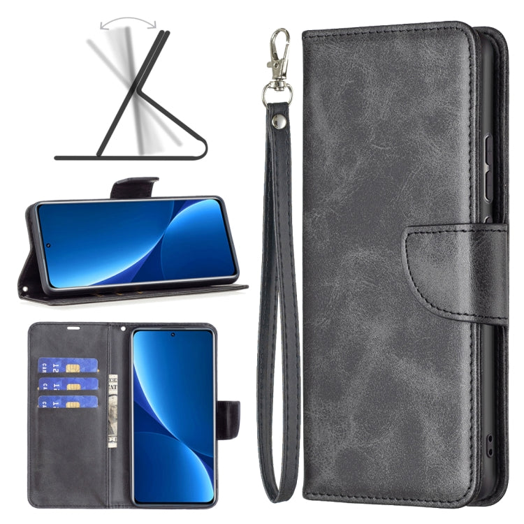 Lambskin Texture Pure Color Leather Phone Case, For Honor X20, For Xiaomi 12 Pro
