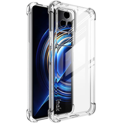 imak TPU Phone Case with Screen Protector, For Xiaomi Redmi K40S 5G, For Xiaomi Redmi K50 / K50 Pro 5G, For ZTE nubia Red Magic 7, For Xiaomi Redmi K50 Gaming 5G, For Xiaomi Redmi Note 11 4G / Note 11S Global                                            ...
