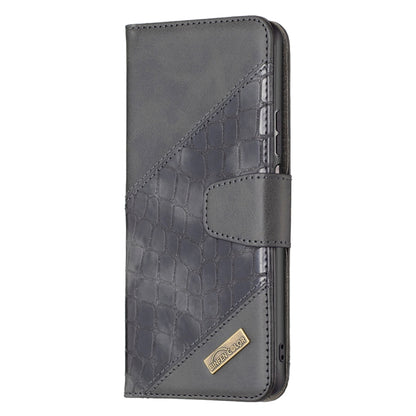Matching Color Crocodile Texture Leather Case, For Xiaomi Redmi Note 11 Pro International