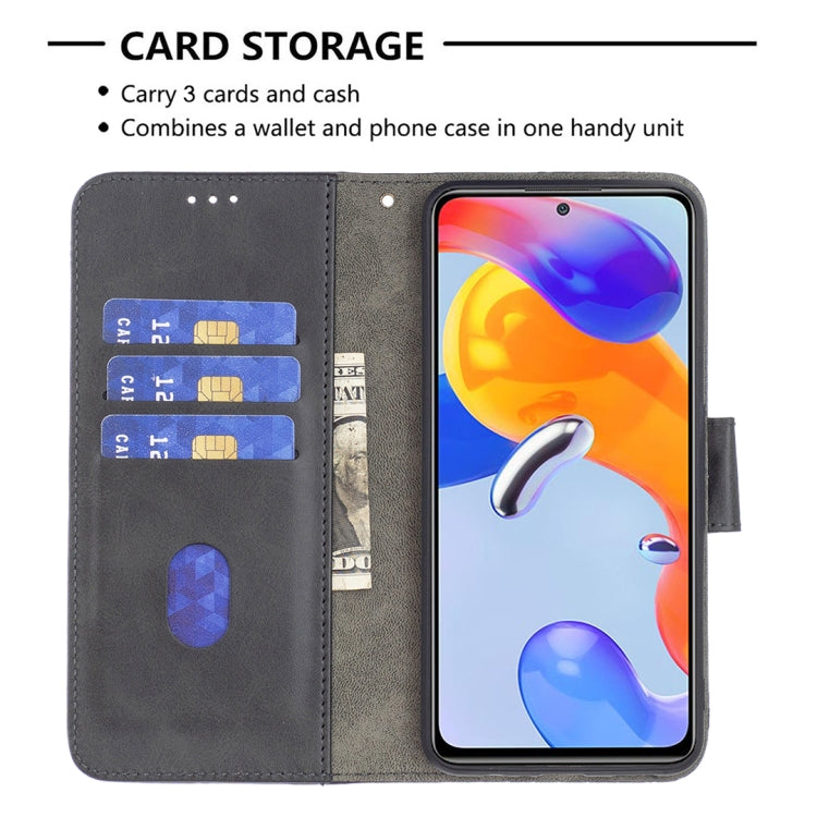 Matching Color Crocodile Texture Leather Case, For Xiaomi Redmi Note 11 Pro International