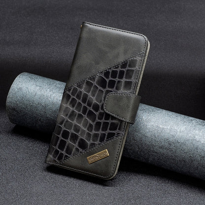 Matching Color Crocodile Texture Leather Case, For Xiaomi Redmi Note 11 Pro International