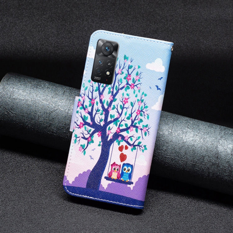Colored Drawing Leather Phone Case, For Xiaomi Redmi Note 11 Pro International