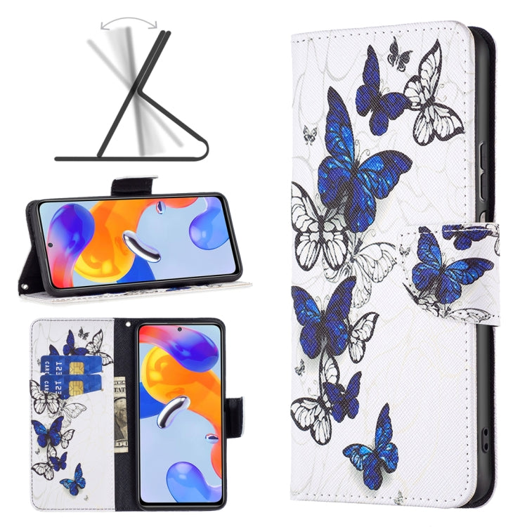 Colored Drawing Leather Phone Case, For Xiaomi Redmi Note 11 Pro International