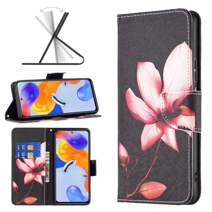 Colored Drawing Leather Phone Case, For Xiaomi Redmi Note 11 Pro International