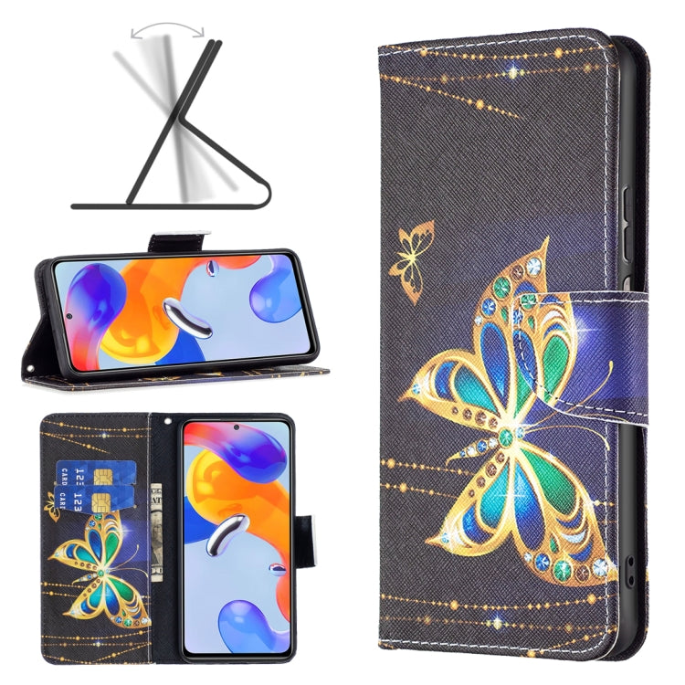 Colored Drawing Leather Phone Case, For Xiaomi Redmi Note 11 Pro International