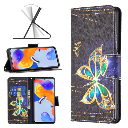 Colored Drawing Leather Phone Case, For Xiaomi Redmi Note 11 Pro International