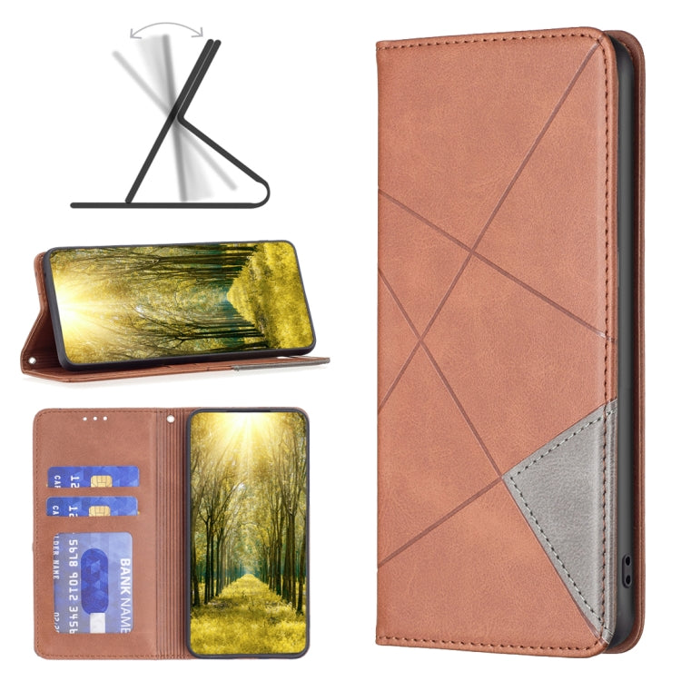 Prismatic Invisible Magnetic Leather Phone Case, For OnePlus 10 Pro 5G, For OPPO Realme GT Neo3, For Google Pixel 7 5G, For Xiaomi Redmi 10 5G / Note 11E