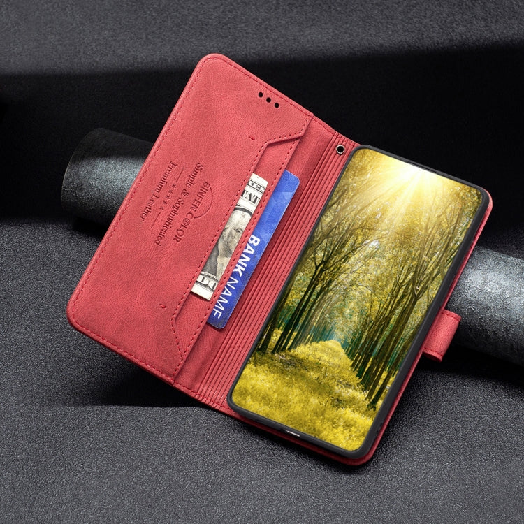 BF09 Magnetic Buckle RFID Flip Leather Phone Case, For OnePlus 10 Pro 5G