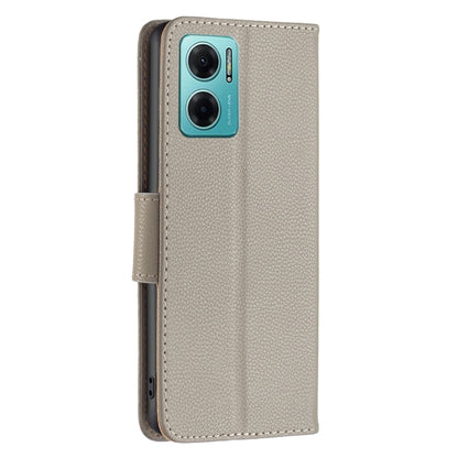 Litchi Texture Pure Color Leather Phone Case, For Xiaomi Redmi 10 5G / Note 11E, For Xiaomi Redmi 10C