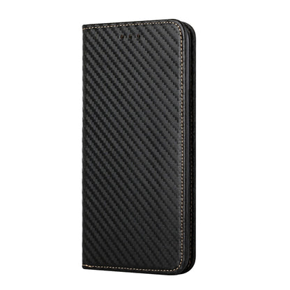 Carbon Fiber Texture Flip Holder Leather Phone Case, For Samsung Galaxy A13 5G, For Samsung Galaxy A33 5G, For Samsung Galaxy A53, For Samsung Galaxy S22 Ultra 5G
