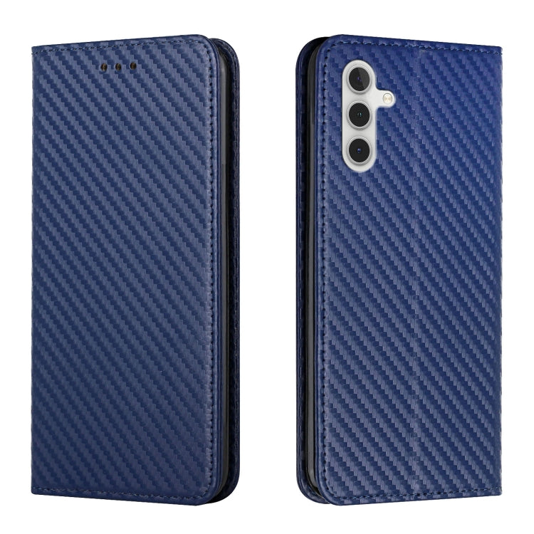 Carbon Fiber Texture Flip Holder Leather Phone Case, For Samsung Galaxy A13 5G, For Samsung Galaxy A33 5G, For Samsung Galaxy A53, For Samsung Galaxy S22 Ultra 5G