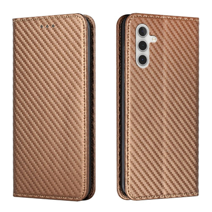 Carbon Fiber Texture Flip Holder Leather Phone Case, For Samsung Galaxy A13 5G, For Samsung Galaxy A33 5G, For Samsung Galaxy A53, For Samsung Galaxy S22 Ultra 5G