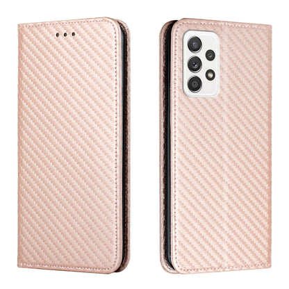 Carbon Fiber Texture Flip Holder Leather Phone Case, For Samsung Galaxy A13 5G, For Samsung Galaxy A33 5G, For Samsung Galaxy A53, For Samsung Galaxy S22 Ultra 5G