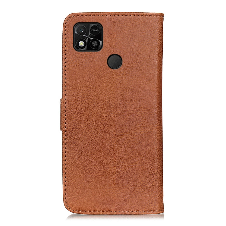 KHAZNEH Cowhide Texture Horizontal Flip Leather Phone Case, For Xiaomi Redmi 10A, For Samsung Galaxy M23 / F23
