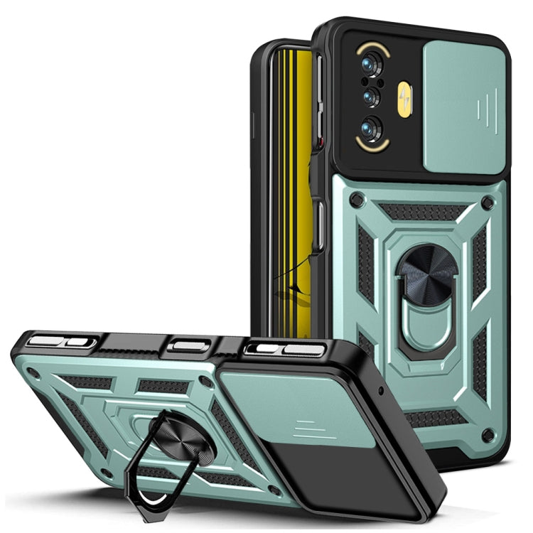 Sliding Camera Cover Design TPU+PC Phone Case, For  Xiaomi Poco F3 GT/Redmi K40, For Xiaomi Redmi 10C 4G