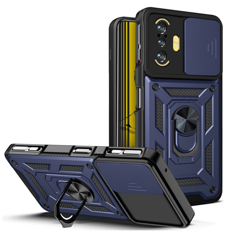 Sliding Camera Cover Design TPU+PC Phone Case, For  Xiaomi Poco F3 GT/Redmi K40, For Xiaomi Redmi 10C 4G