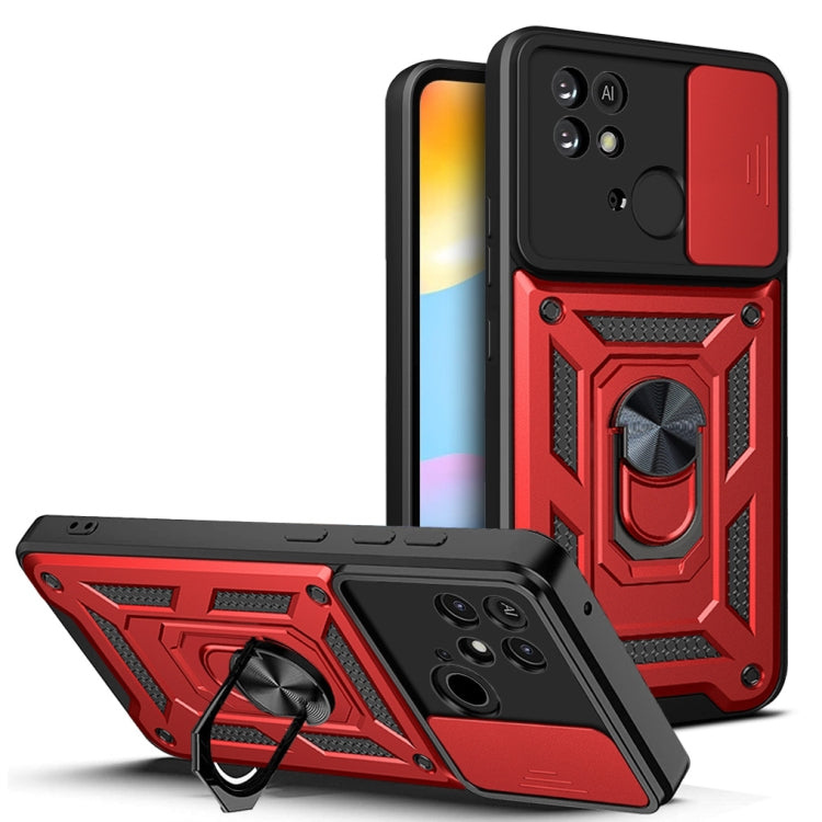 Sliding Camera Cover Design TPU+PC Phone Case, For  Xiaomi Poco F3 GT/Redmi K40, For Xiaomi Redmi 10C 4G