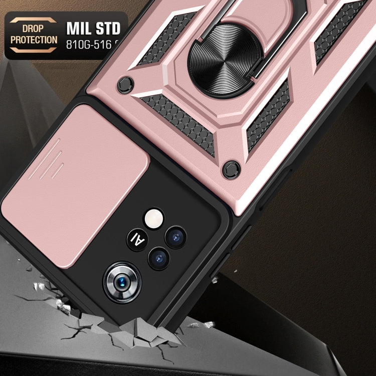 Sliding Camera Cover Design TPU+PC Phone Case, For Xiaomi Poco X4 Pro 5G, For Motorola Edge 20 Pro