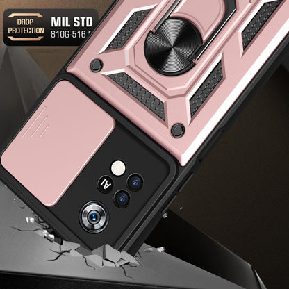 Sliding Camera Cover Design TPU+PC Phone Case, For Xiaomi Poco X4 Pro 5G, For Motorola Edge 20 Pro