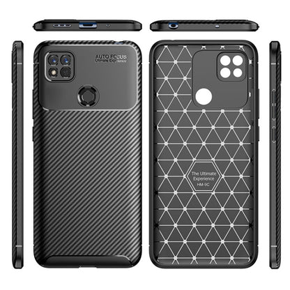Carbon Fiber Texture Shockproof TPU Phone Case, For Samsung Galaxy M53 5G, For Xiaomi Redmi 10A, For vivo X Note