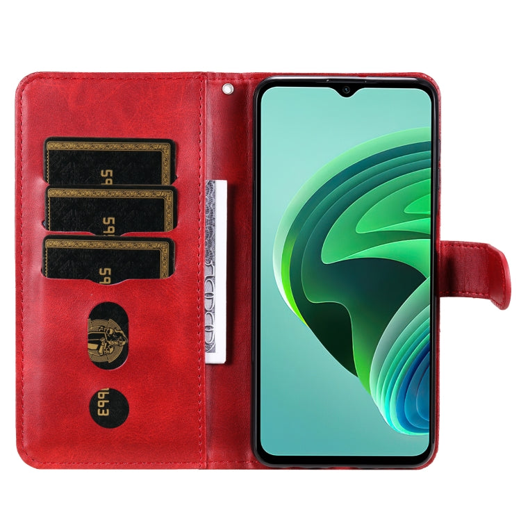 Fashion Calf Texture Zipper Horizontal Flip Leather Case, For Xiaomi Redmi Note 11E, For Huawei Nova 9 Pro/Honor 50 Pro, For vivo Y55 5G/Y75 5G/T1 5G, For OPPO Realme C35