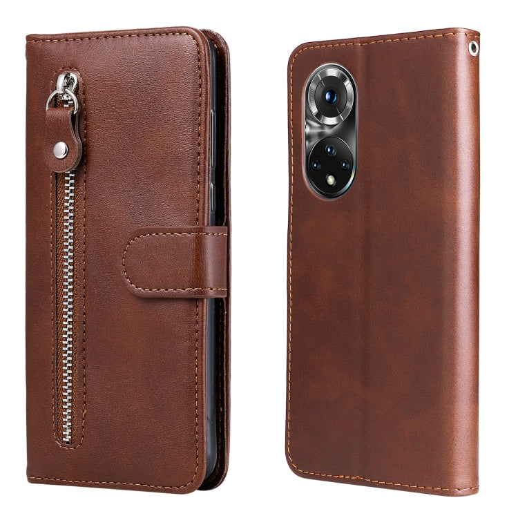 Fashion Calf Texture Zipper Horizontal Flip Leather Case, For Xiaomi Redmi Note 11E, For Huawei Nova 9 Pro/Honor 50 Pro, For vivo Y55 5G/Y75 5G/T1 5G, For OPPO Realme C35