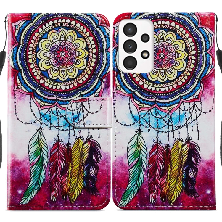 Painted Pattern Horizontal Flip Leather Phone Case, For Samsung Galaxy A13 4G, For Samsung Galaxy A23