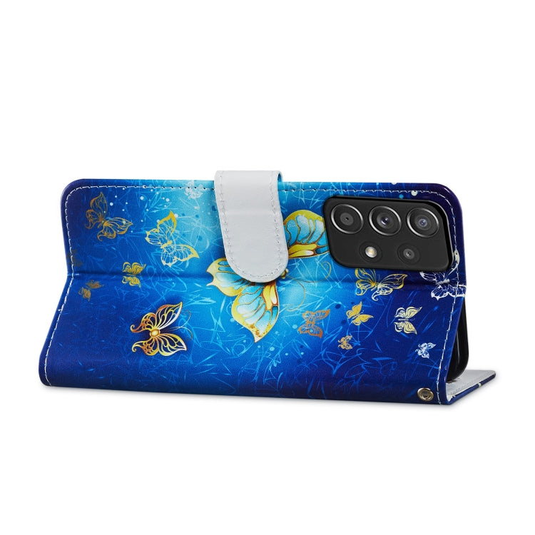 Painted Pattern Horizontal Flip Leather Phone Case, For Samsung Galaxy A33 5G, For Samsung Galaxy A53 5G