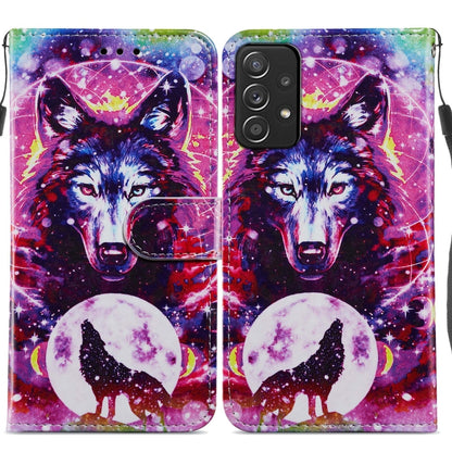 Painted Pattern Horizontal Flip Leather Phone Case, For Samsung Galaxy A33 5G, For Samsung Galaxy A53 5G