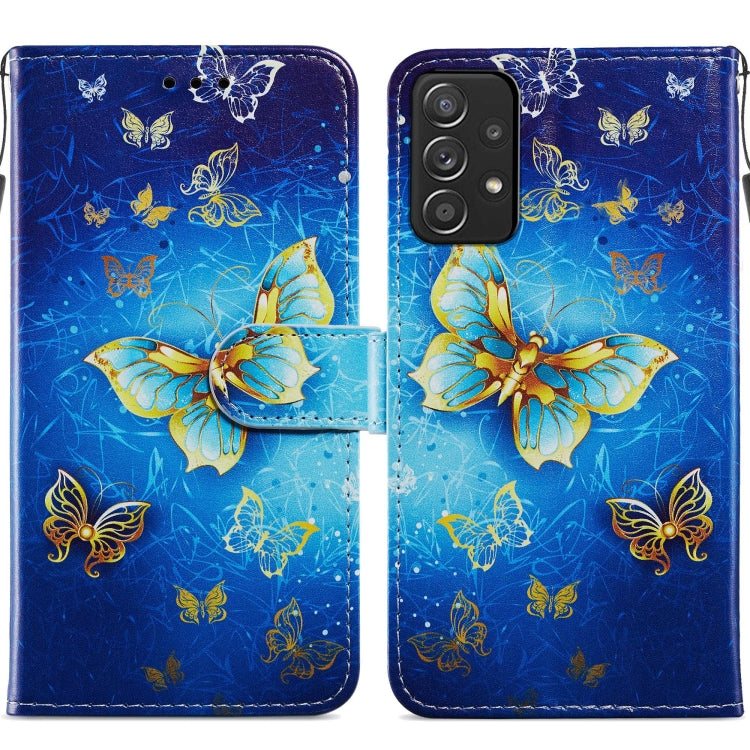 Painted Pattern Horizontal Flip Leather Phone Case, For Samsung Galaxy A33 5G, For Samsung Galaxy A53 5G