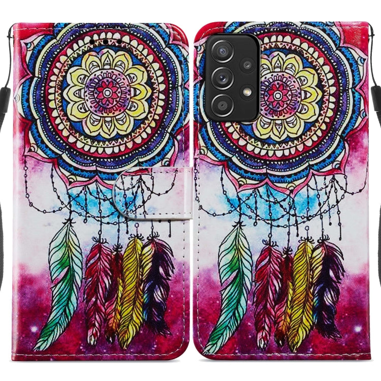 Painted Pattern Horizontal Flip Leather Phone Case, For Samsung Galaxy A33 5G, For Samsung Galaxy A53 5G