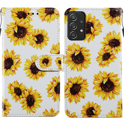 Painted Pattern Horizontal Flip Leather Phone Case, For Samsung Galaxy A33 5G, For Samsung Galaxy A53 5G