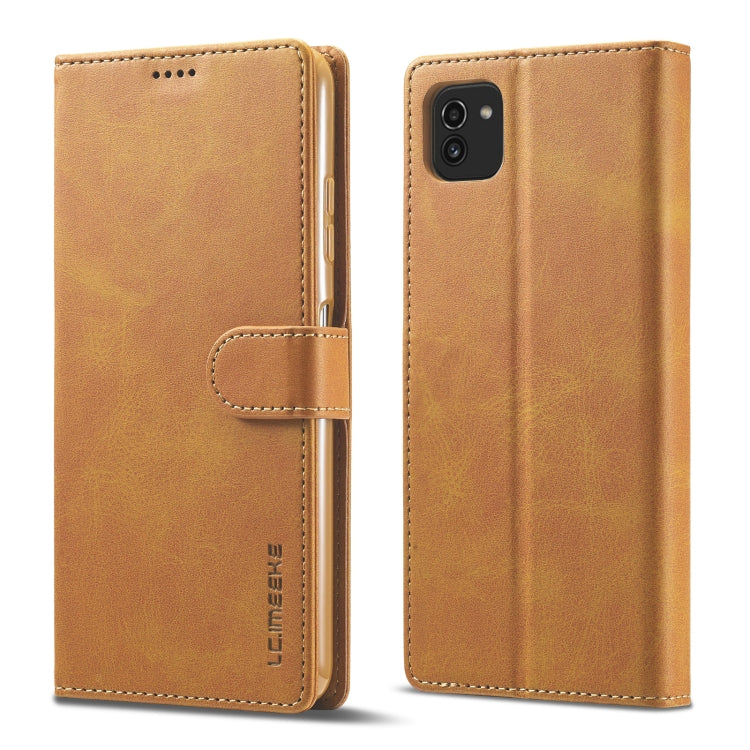 LC.IMEEKE Calf Texture Leather Phone Case, For Samsung Galaxy A03 164mm, For Xiaomi 12 Pro/12S Pro, For Xiaomi 12/12X/12S