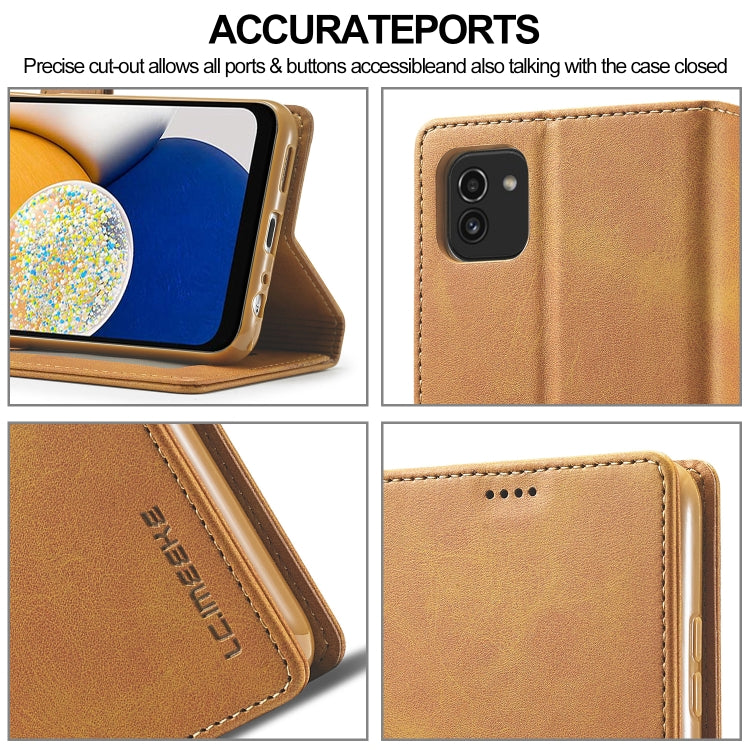 LC.IMEEKE Calf Texture Leather Phone Case, For Samsung Galaxy A03 164mm, For Xiaomi 12 Pro/12S Pro, For Xiaomi 12/12X/12S