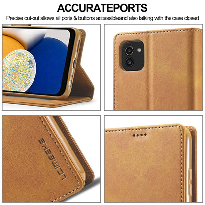 LC.IMEEKE Calf Texture Leather Phone Case, For Samsung Galaxy A03 164mm, For Xiaomi 12 Pro/12S Pro, For Xiaomi 12/12X/12S