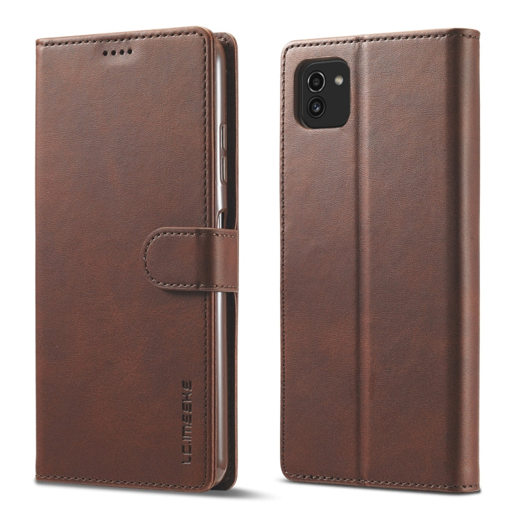 LC.IMEEKE Calf Texture Leather Phone Case, For Samsung Galaxy A03 164mm, For Xiaomi 12 Pro/12S Pro, For Xiaomi 12/12X/12S