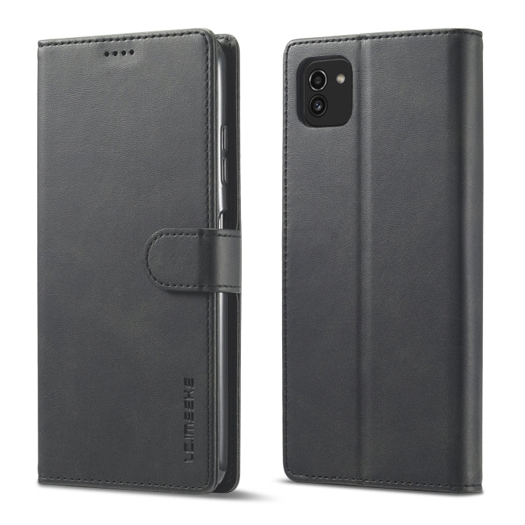 LC.IMEEKE Calf Texture Leather Phone Case, For Samsung Galaxy A03 164mm, For Xiaomi 12 Pro/12S Pro, For Xiaomi 12/12X/12S
