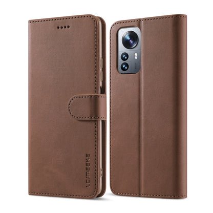 LC.IMEEKE Calf Texture Leather Phone Case, For Samsung Galaxy A03 164mm, For Xiaomi 12 Pro/12S Pro, For Xiaomi 12/12X/12S