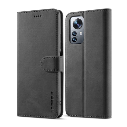 LC.IMEEKE Calf Texture Leather Phone Case, For Samsung Galaxy A03 164mm, For Xiaomi 12 Pro/12S Pro, For Xiaomi 12/12X/12S