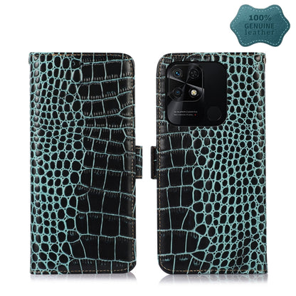Crocodile Top Layer Cowhide Leather Phone Case, For Xiaomi Redmi 10C / 10 India, For Xiaomi Redmi K40S, For Xiaomi Redmi K50 / K50 Pro, For Xiaomi Redmi K50 Gaming, For Xiaomi Redmi Note 11 4G/11S 4G Global, For Xiaomi Redmi Note 11 Pro 4G / 5G Global