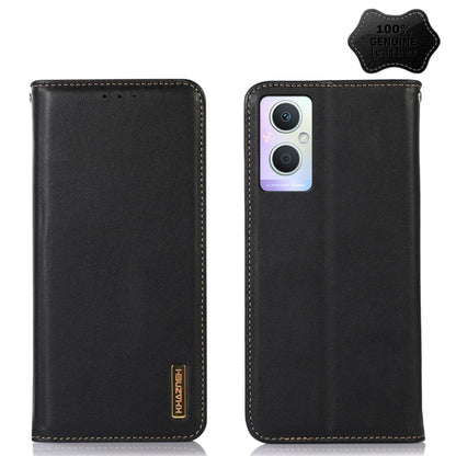 KHAZNEH Nappa Top Layer Cowhide Leather Phone Case, For OPPO A96 5G CN Version / Reno7 Z 5G, For OPPO Find X5 5G, For OPPO Find X5 Pro 5G, For OPPO Realme 9 Pro+, For OPPO Realme 9 Pro, For OPPO Realme 9i/A36 4G/A76 4G/A96 4G, For OPPO Realme C31 4G   ...
