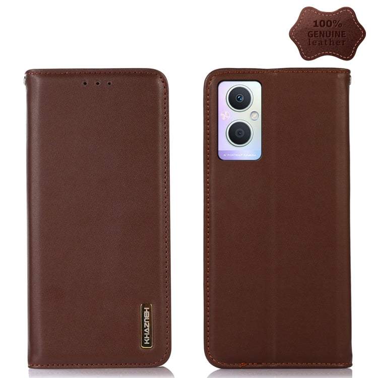 KHAZNEH Nappa Top Layer Cowhide Leather Phone Case, For OPPO A96 5G CN Version / Reno7 Z 5G, For OPPO Find X5 5G, For OPPO Find X5 Pro 5G, For OPPO Realme 9 Pro+, For OPPO Realme 9 Pro, For OPPO Realme 9i/A36 4G/A76 4G/A96 4G, For OPPO Realme C31 4G   ...