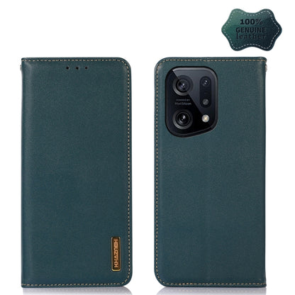 KHAZNEH Nappa Top Layer Cowhide Leather Phone Case, For OPPO A96 5G CN Version / Reno7 Z 5G, For OPPO Find X5 5G, For OPPO Find X5 Pro 5G, For OPPO Realme 9 Pro+, For OPPO Realme 9 Pro, For OPPO Realme 9i/A36 4G/A76 4G/A96 4G, For OPPO Realme C31 4G   ...
