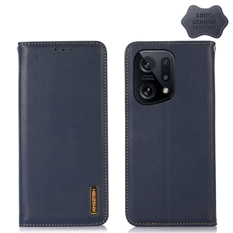 KHAZNEH Nappa Top Layer Cowhide Leather Phone Case, For OPPO A96 5G CN Version / Reno7 Z 5G, For OPPO Find X5 5G, For OPPO Find X5 Pro 5G, For OPPO Realme 9 Pro+, For OPPO Realme 9 Pro, For OPPO Realme 9i/A36 4G/A76 4G/A96 4G, For OPPO Realme C31 4G   ...