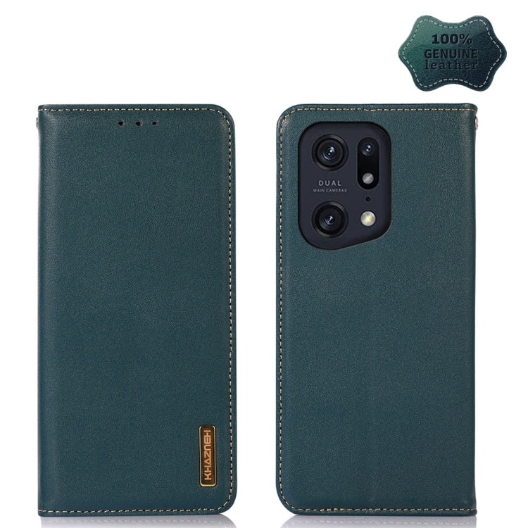 KHAZNEH Nappa Top Layer Cowhide Leather Phone Case, For OPPO A96 5G CN Version / Reno7 Z 5G, For OPPO Find X5 5G, For OPPO Find X5 Pro 5G, For OPPO Realme 9 Pro+, For OPPO Realme 9 Pro, For OPPO Realme 9i/A36 4G/A76 4G/A96 4G, For OPPO Realme C31 4G   ...