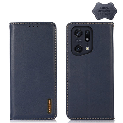 KHAZNEH Nappa Top Layer Cowhide Leather Phone Case, For OPPO A96 5G CN Version / Reno7 Z 5G, For OPPO Find X5 5G, For OPPO Find X5 Pro 5G, For OPPO Realme 9 Pro+, For OPPO Realme 9 Pro, For OPPO Realme 9i/A36 4G/A76 4G/A96 4G, For OPPO Realme C31 4G   ...