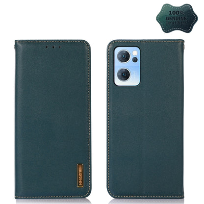 KHAZNEH Nappa Top Layer Cowhide Leather Phone Case, For OPPO A96 5G CN Version / Reno7 Z 5G, For OPPO Find X5 5G, For OPPO Find X5 Pro 5G, For OPPO Realme 9 Pro+, For OPPO Realme 9 Pro, For OPPO Realme 9i/A36 4G/A76 4G/A96 4G, For OPPO Realme C31 4G   ...