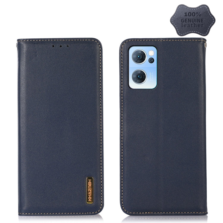 KHAZNEH Nappa Top Layer Cowhide Leather Phone Case, For OPPO A96 5G CN Version / Reno7 Z 5G, For OPPO Find X5 5G, For OPPO Find X5 Pro 5G, For OPPO Realme 9 Pro+, For OPPO Realme 9 Pro, For OPPO Realme 9i/A36 4G/A76 4G/A96 4G, For OPPO Realme C31 4G   ...
