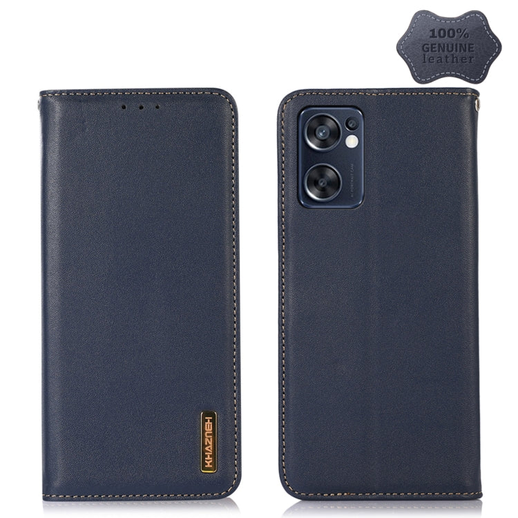 KHAZNEH Nappa Top Layer Cowhide Leather Phone Case, For OPPO A96 5G CN Version / Reno7 Z 5G, For OPPO Find X5 5G, For OPPO Find X5 Pro 5G, For OPPO Realme 9 Pro+, For OPPO Realme 9 Pro, For OPPO Realme 9i/A36 4G/A76 4G/A96 4G, For OPPO Realme C31 4G   ...