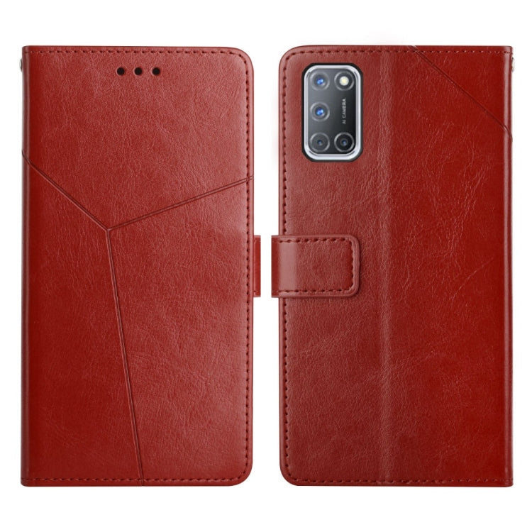 Y Stitching Horizontal Flip Leather Phone Case, For OPPO A8 / A31, For OPPO A9 2020, For OPPO A15 / A15s, For OPPO A92 / A52